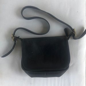 Vintage coach saddle bag